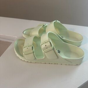 Ladies Neon Birkenstock Pool Sandals - Size 39 (8)